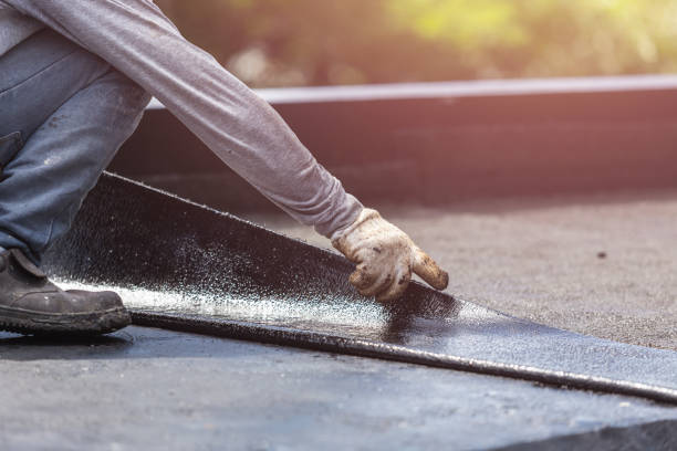 Professional Interior Drainage System technician working in Athens, MI